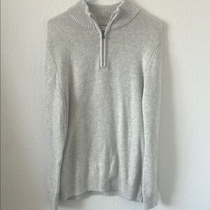 Sonoma Men's Gray Half-Zip Sweater